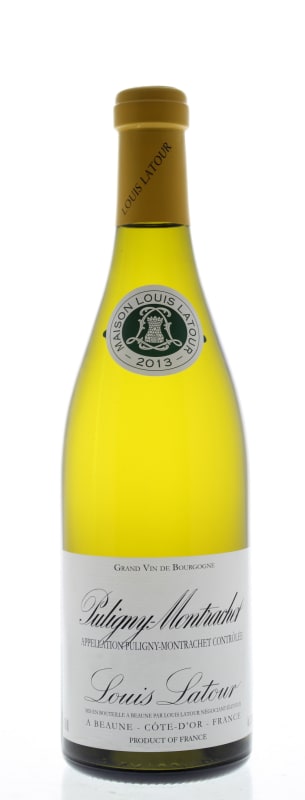 Louis Latour Puligny-Montrachet 2013 Front Bottle Shot