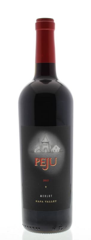Peju Winery Merlot 2012 Front Bottle Shot