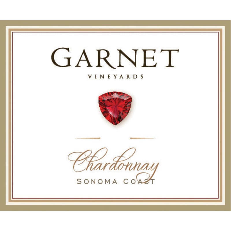Garnet Sonoma Coast Chardonnay 2013 Front Label