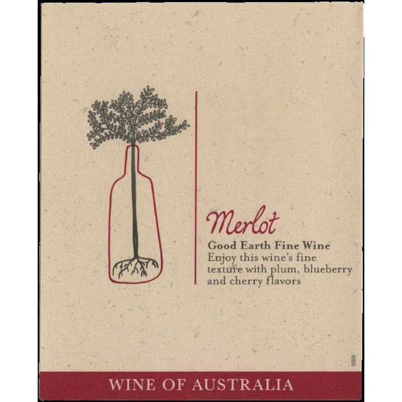 Banrock Station Merlot 2012 Front Label