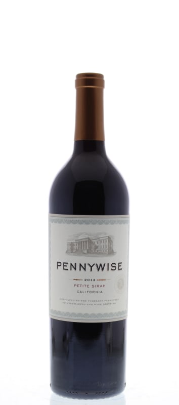 Pennywise Petite Sirah 2013 Front Bottle Shot