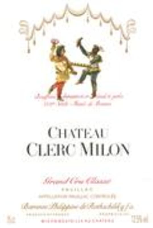Chateau Clerc Milon 1997 Front Label
