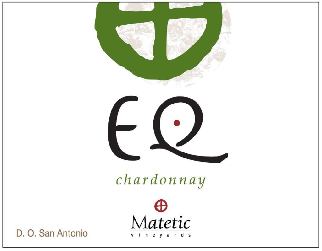 Matetic EQ Chardonnay 2012 Front Label