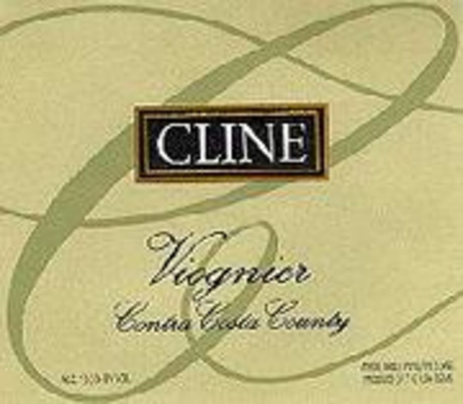 Cline Viognier 1998 Front Label