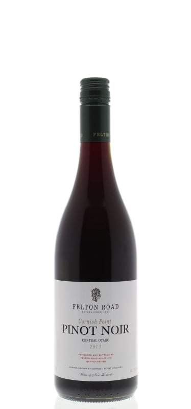 Felton Road Cornish Point Pinot Noir 2013 Front Bottle Shot