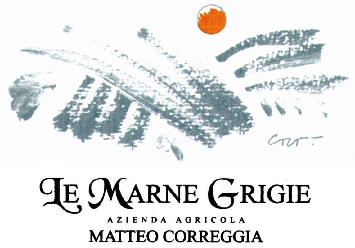 Matteo Correggia Le Marne Grigie Langhe Rosso 2010 Front Label