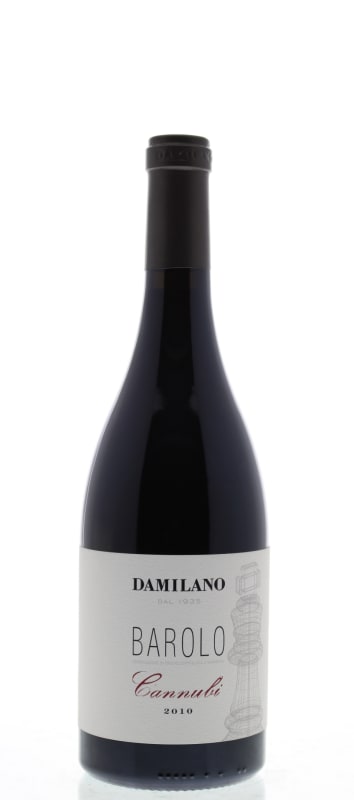 Damilano Barolo Cannubi 2010 Front Bottle Shot