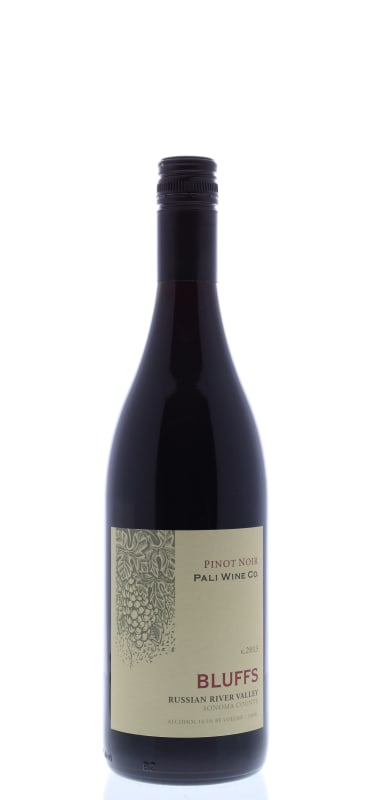 Pali Wine Co Bluffs Pinot Noir 2013 Front Bottle Shot