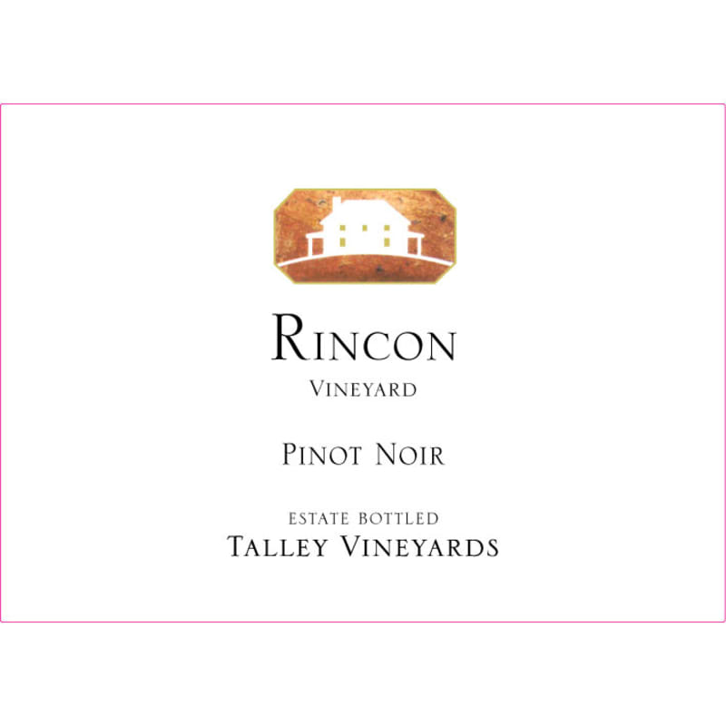 Talley Rincon Vineyard Pinot Noir 2007 Front Label