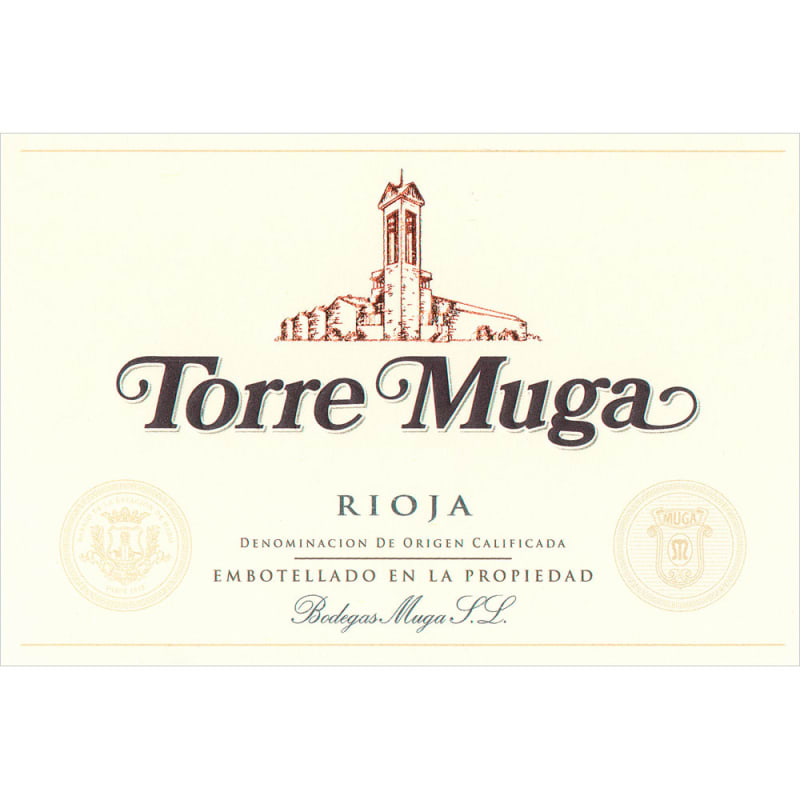 Bodegas Muga Torre Muga 2001 Front Label