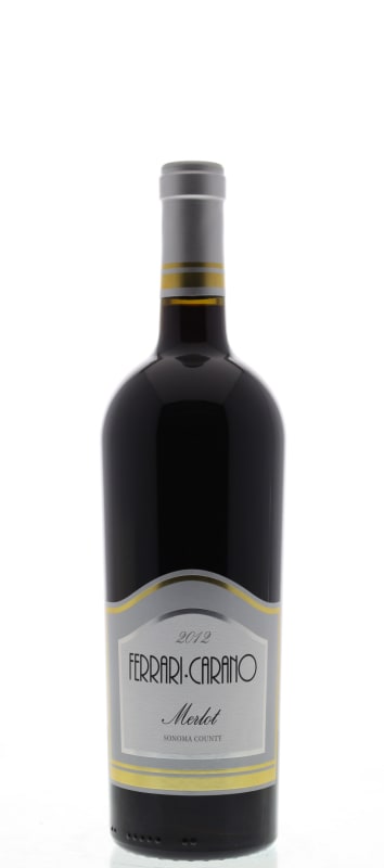 Ferrari-Carano Merlot 2012 Front Bottle Shot