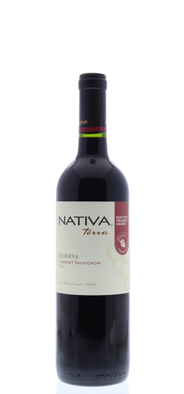 Nativa Terra Cabernet Sauvignon 2010 Front Bottle Shot