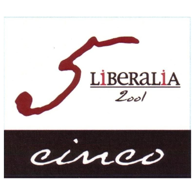 Liberalia Cinco Reserva (1.5 Liter Magnum) 2001 Front Label