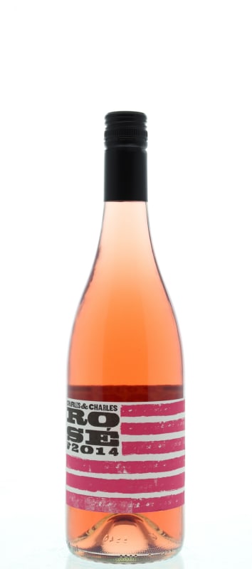 Charles & Charles Rose 2014 Front Bottle Shot