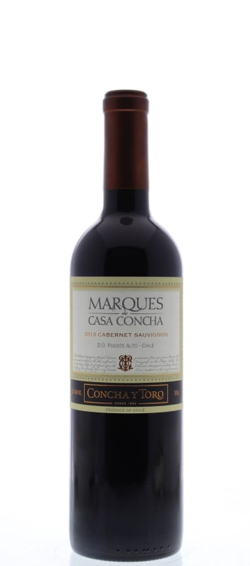 Concha y Toro Marques de Casa Concha Cabernet Sauvignon 2013 Front Bottle Shot