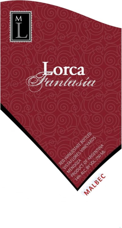 Mauricio Lorca Fantasia Malbec 2011 Front Label