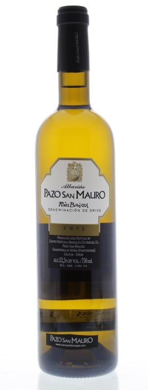 Pazo San Mauro Albarino 2013 Front Bottle Shot