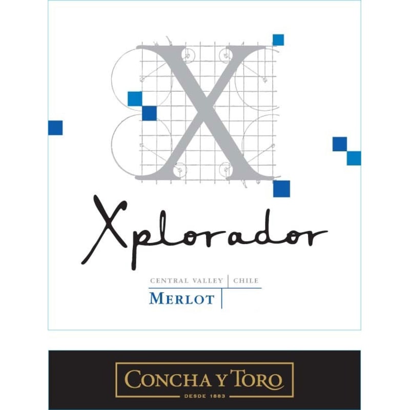 Concha y Toro Xplorador Merlot 2012 Front Label