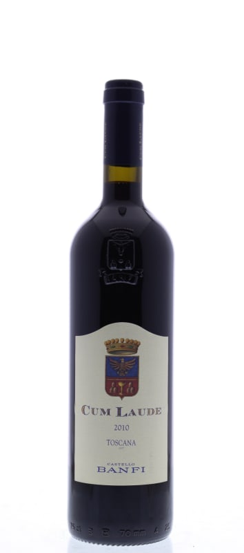 Banfi Magna Cum Laude 2010 Front Bottle Shot