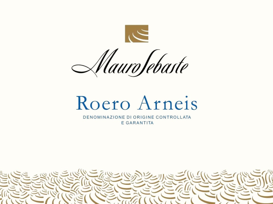 Mauro Sebaste Roero Arneis 2012 Front Label