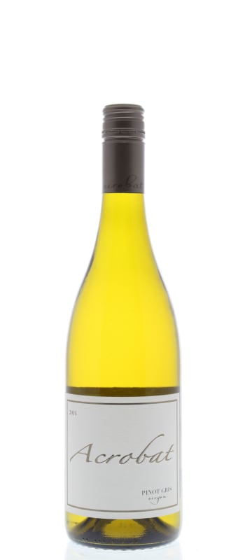Acrobat Pinot Gris 2014 Front Bottle Shot