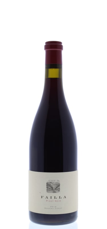 Failla Sonoma Coast Pinot Noir 2013 Front Bottle Shot