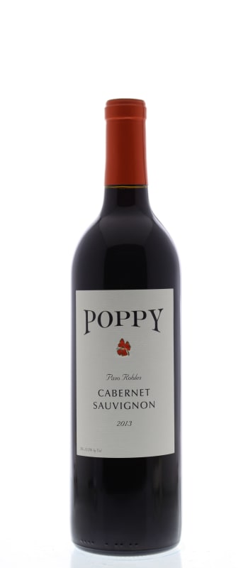 Poppy Cabernet Sauvignon 2013 Front Bottle Shot