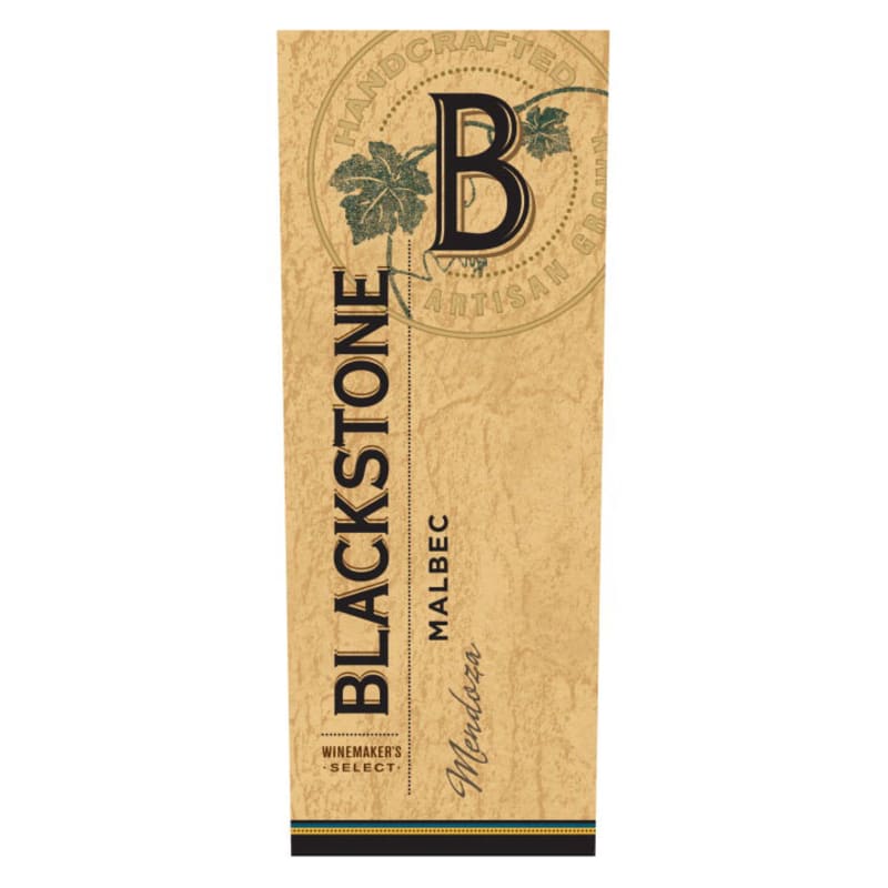 Blackstone Malbec 2011 Front Label