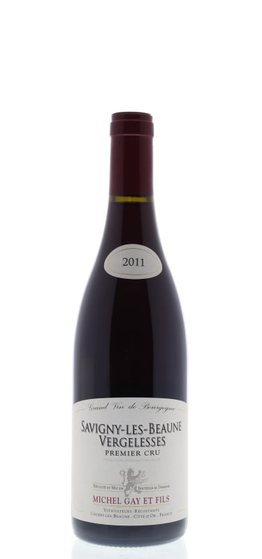 Michel Gay & Fils Savigny les Beaune Vergelesses Premier Cru 2011 Front Bottle Shot