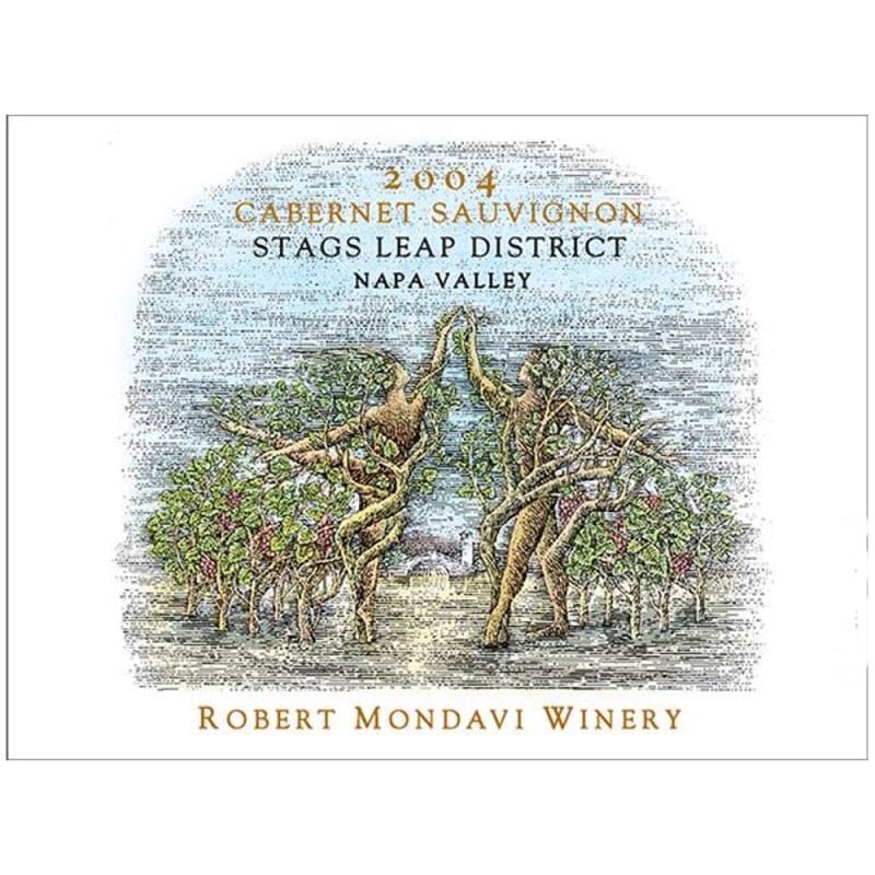 Robert Mondavi Stags Leap Cabernet Sauvignon (1.5L Magnum) 2004 Front Label