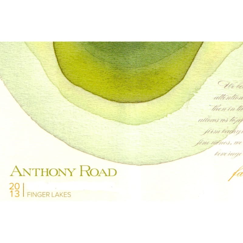 Anthony Road Dry Riesling 2013 Front Label