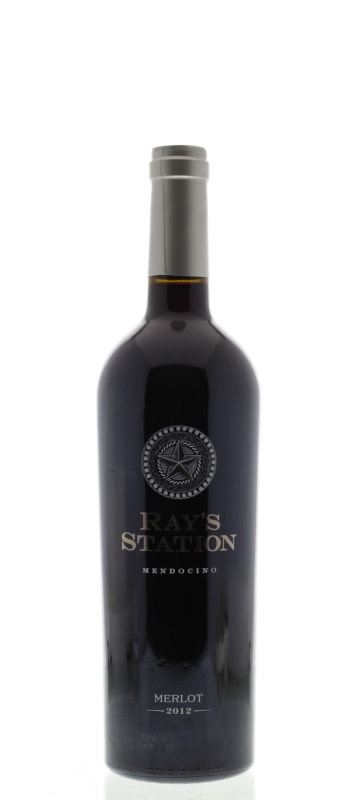Ray's Station Merlot 2012 Front Bottle Shot