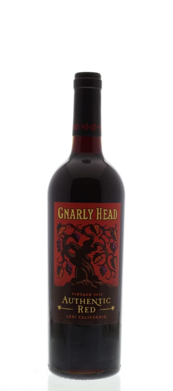 Gnarly Head Authentic Red Blend 2013 Front Bottle Shot