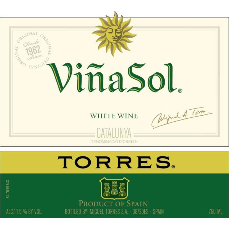 Vina Sol White Blend 2013 Front Label