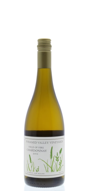 Pyramid Valley Field of Fire Chardonnay 2012 Front Bottle Shot