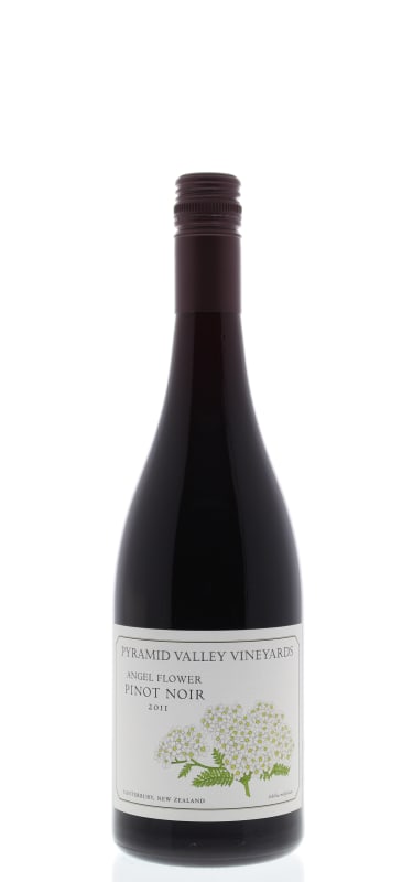 Pyramid Valley Angel Flower Pinot Noir 2011 Front Bottle Shot