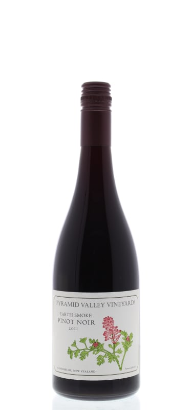 Pyramid Valley Earth Smoke Pinot Noir 2011 Front Bottle Shot