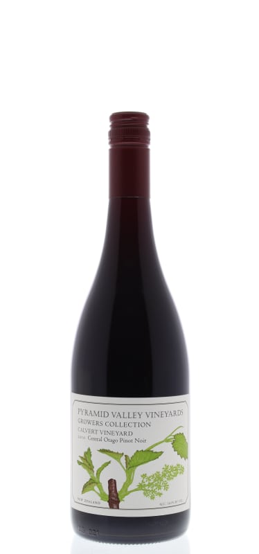 Pyramid Valley Calvert Pinot Noir 2010 Front Bottle Shot