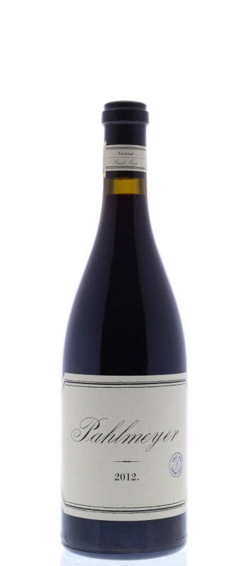 Pahlmeyer Sonoma Coast Pinot Noir 2012 Front Bottle Shot