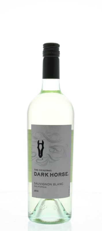 Dark Horse Sauvignon Blanc 2014 Front Bottle Shot