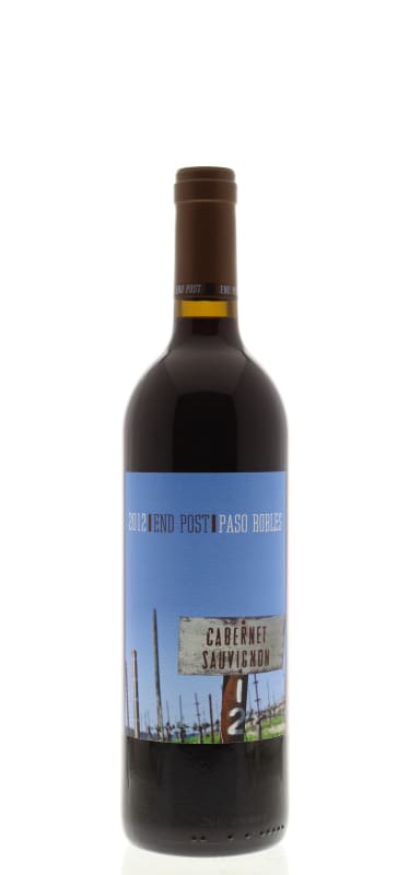 Adelaida End Post Cabernet Sauvignon 2012 Front Bottle Shot