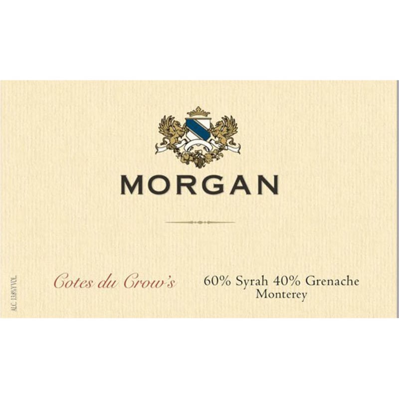 Morgan Cotes du Crow's 2013 Front Label