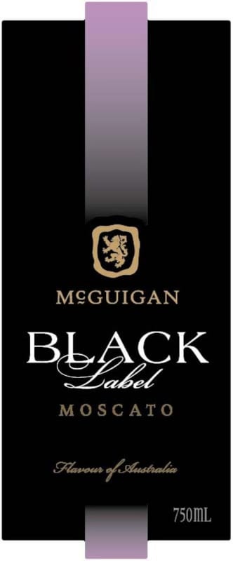 McGuigan Brothers Black Label Moscato 2013 Front Label