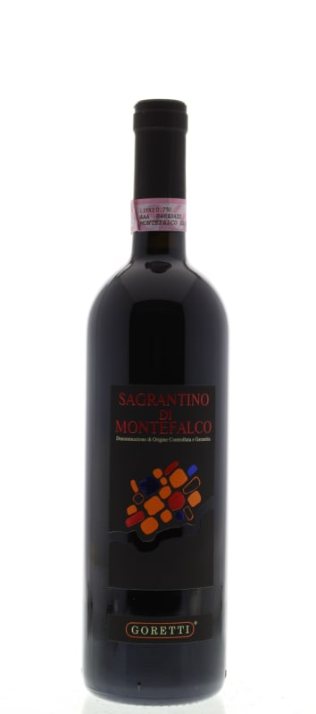 Goretti Sagrantino di Montefalco 2007 Front Bottle Shot