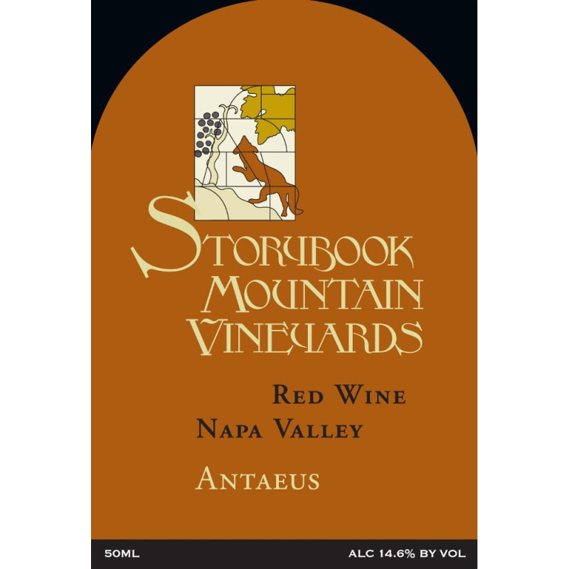 Storybook Mountain Antaeus 2010 Front Label