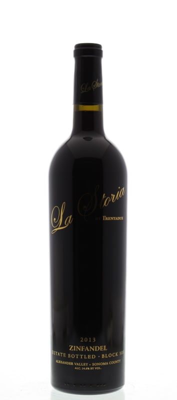 Trentadue La Storia Zinfandel 2013 Front Bottle Shot