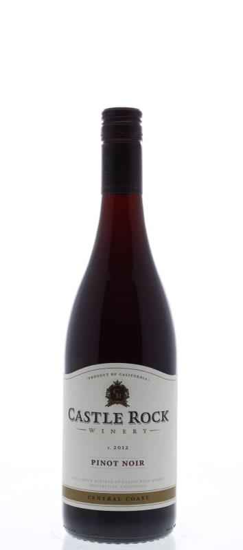 Castle Rock Central Coast Pinot Noir 2012 Front Bottle Shot