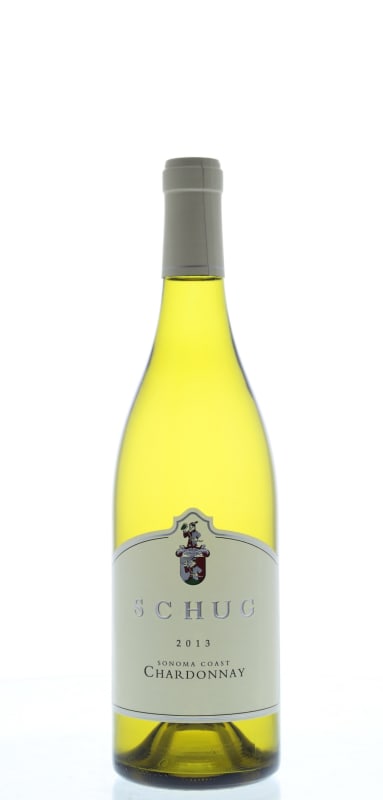 Schug Sonoma Coast Chardonnay 2013 Front Bottle Shot