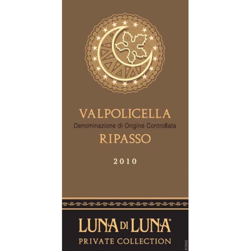 Luna di Luna Ripasso Valpolicella 2010 Front Label