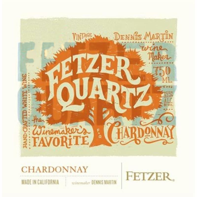 Fetzer Quartz Chardonnay 2012 Front Label